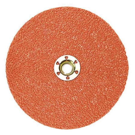 Fiber Discs,4-1/2" dia.,Abrasive Grit 60
