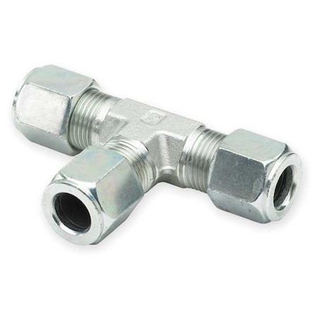 Tee,Steel,Comp1/4",Comp1/4",Comp1/4"