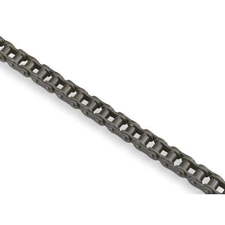 Roller Chain,Riveted,40 ANSI,10 ft.