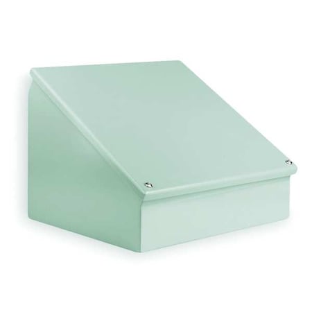 Captive Screws Electrical Enclosures, 8 in H, 7 in D, 20 in W, 12, 13, Steel
