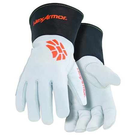 Cut-Resistant Arc Flash Gloves, Cut Level A5 ,Uncoated ,Smooth ,M 1 PR
