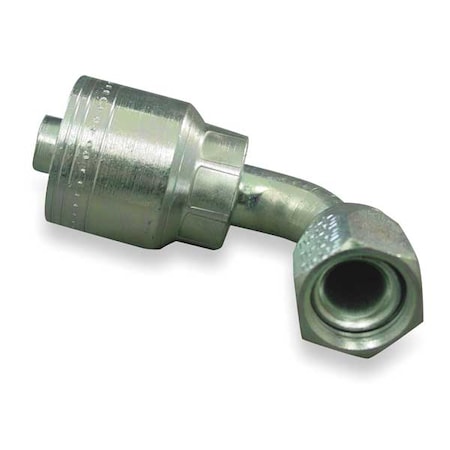 Fitting,Elbow,1/4 In Hose,1/2-20 JIC