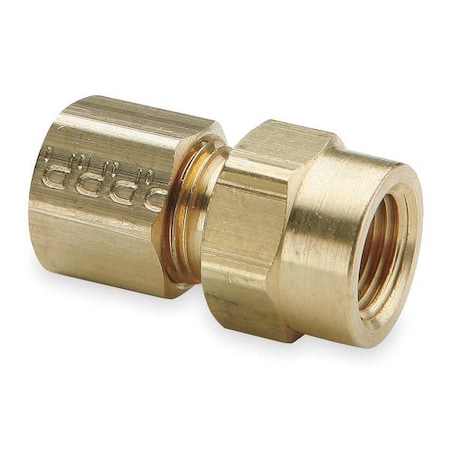 3/8" Compression x 1/8" FNPT Brass Connector 10PK
