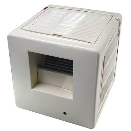 Ducted Evaporative Cooler, 3,800 cfm, 1,400 sq ft, 7.3 gal, 1/3 hp, Belt