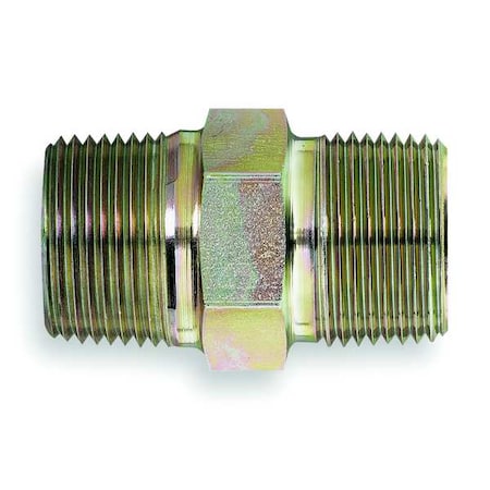 Adpt, MNPT-MNPT, 1/2-14x3/8-18, Straight