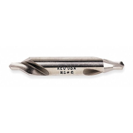 Drill/Countersink Bit,82 Deg,No 4 1/2,HSS