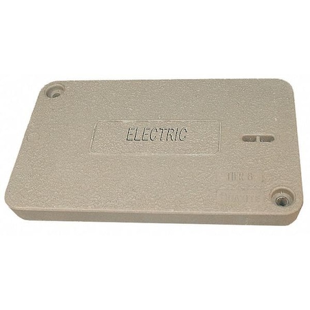 Underground Enclosure Cover, Electric Logo, 2 in. H x 11 in. W x 18 in. L, 22500 lb