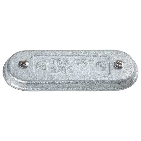 Conduit Body Cover,3/4 in.