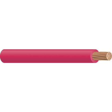 Primary Wire, Automotive, 14 AWG, 1C C, Red, PVC, Stranded, 60V, 100 ft.