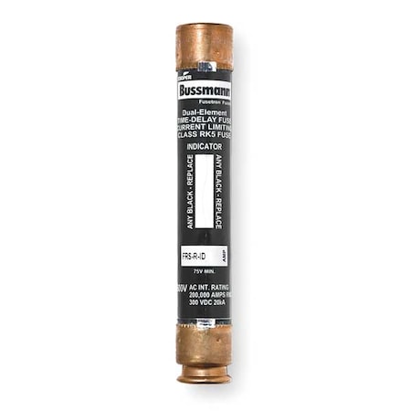 UL Class Fuse, RK5 Class, Time-Delay, 6A, 600V AC, Indicating