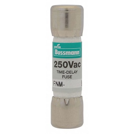 Midget Fuse, Time-Delay, 1.40A, 250V AC, Non-Indicating, 100kA at 250V AC, 10kkA at 125V AC