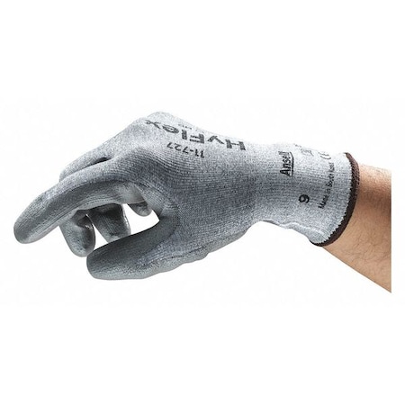 Cut Resistant Coated Gloves, A2 Cut Level, Polyurethane, 10, 1 PR