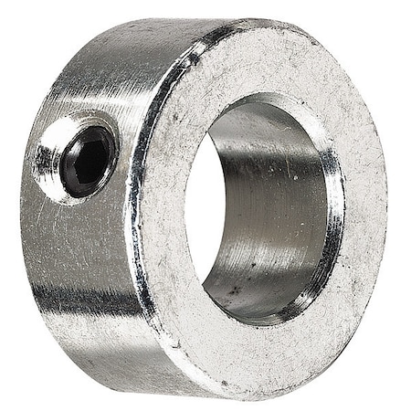 Shaft Collar,Set Screw,7/16 In,St,PK3