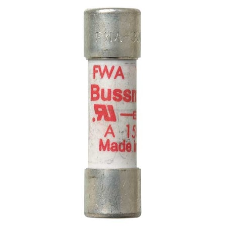 Semiconductor Fuse, 10A, Fast-Acting, 150V AC, Cylindrical