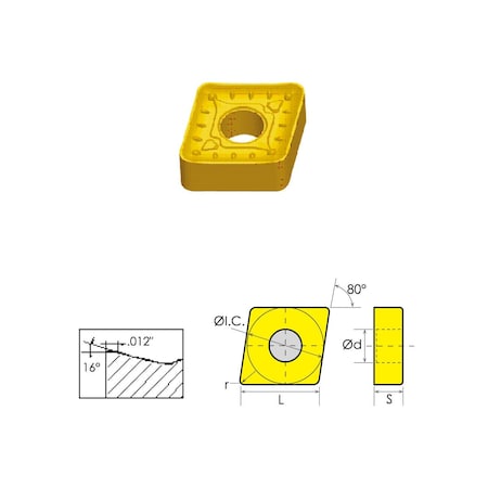 CNMG-543-DR Coated Carbide Insert