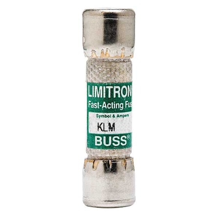Midget Fuse, Fast-Acting, 0.50A, 600V AC, Non-Indicating, 100kA at 600V AC, 50kA at 600V DC