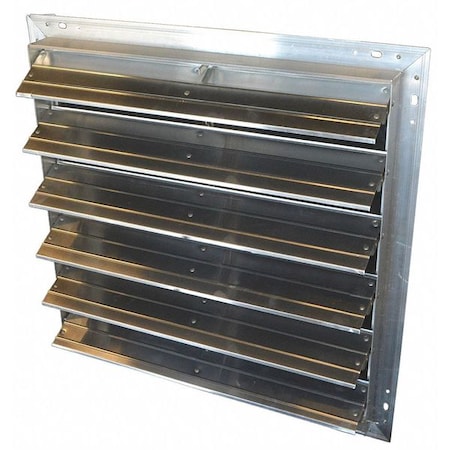 48 in Intake Shutter, Aluminum