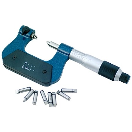 1-2" / 0.001" Screw Thread Micrometer Kit