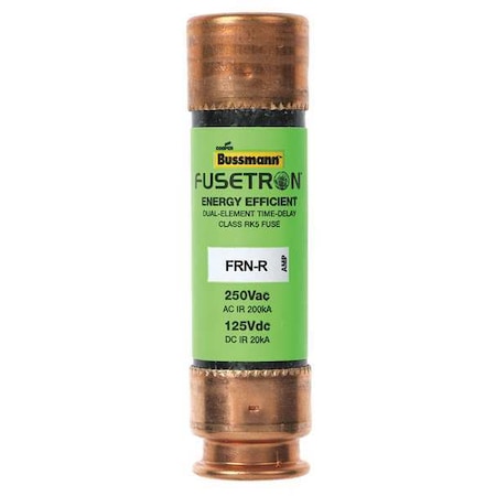 UL Class Fuse, RK5 Class, Time-Delay, 35A, 250V AC, Non-Indicating