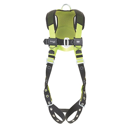 H500 Fall Protection Harness, 2XL, 420 lb, Quick-Connect Chest/ Quick-Connect Leg Straps