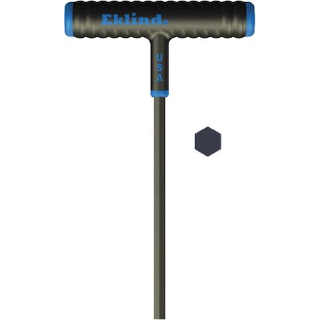 Ergonomic Hex Key, 6 mm Tip Size, 9 in Long