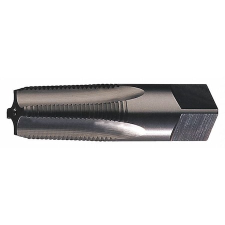 Pipe Tap, 1/8"-27, Semi-Bottoming, 4 Flutes, NPTF