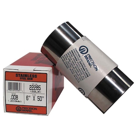 Shim Stock,Roll,Cold Low Stl,0.0150 In