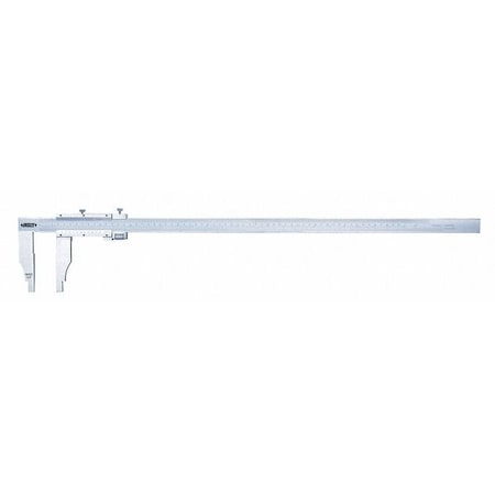 Vernier Caliper,SS,0 to 24"Range,4"Jaw D