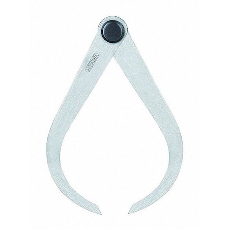 Outside Spring Caliper,Steel,6" Range