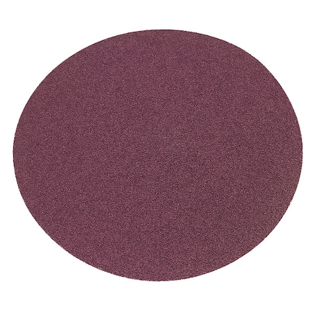PSA Sanding Disc,AlO,Cloth,5 In,100 Grit