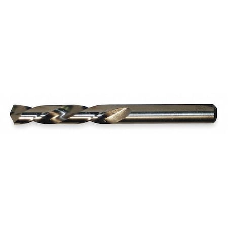 135 Degree Cobalt Left-Hand Mechanics Length Drill Cle-Line 1880 Straw HSS-CO LHS/LHC 9/32