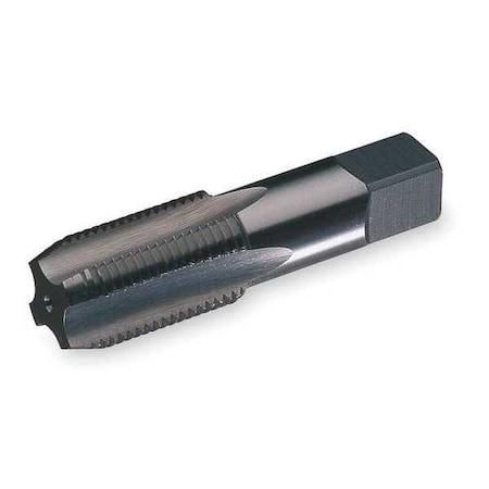 Pipe Tap, 1/8"-27, Taper, 4 Flutes, NPS
