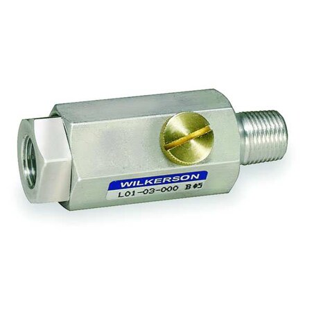 In-Line Air Lubricator,1/4 In,36 cfm