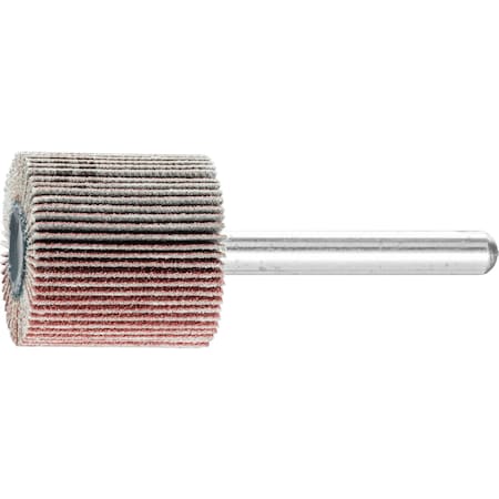 1" x 1" Mounted Flap Wheel - 1/4" Shank - 120 Grit SiC