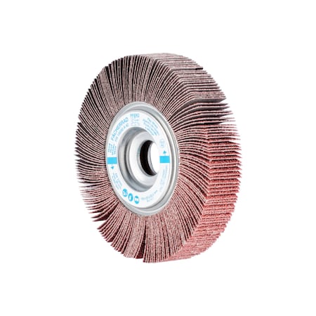6" x 1" Unmounted Flap Wheel - 1" A.H. - Aluminum Oxide - 40 Grit