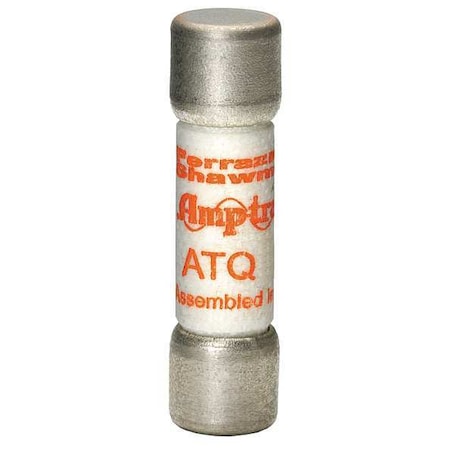 Midget Fuse, Time-Delay, 1.60A, 500V AC, Non-Indicating, 10kA at 500V AC