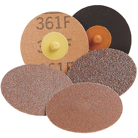 Quick Change Disc,AlO,2in,60G,TR,PK50