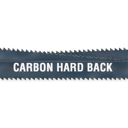 Band Saw Blade, 7 ft. 9-1/2 in L, 1/2" W, 18 TPI, Carbon Steel, 0.025" Thick