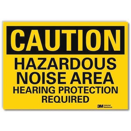 Safety Sign, 5 in Height, 7 in Width, Reflective Sheeting, Horizontal Rectangle, English