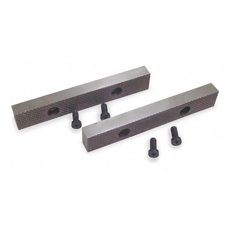 Jaw Inserts,6 1/2 x 3/8 x 1,PK2