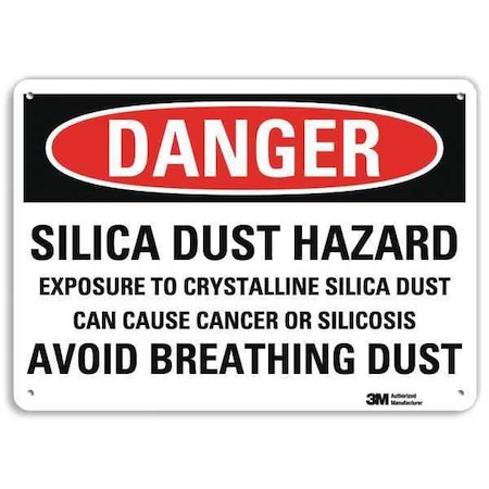 Danger Sign,4 Hole Mount,10in W x 7in H, U3-1980-RA_10X7