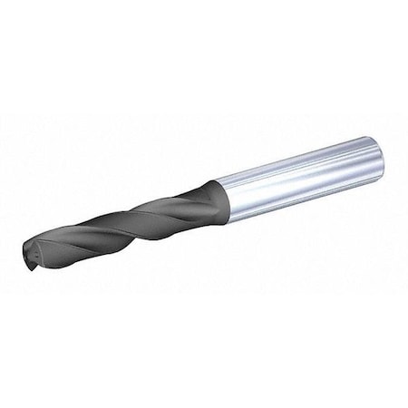 Screw Machine Drill Bit, 17.60 mm Size, 140  Degrees Point Angle, Solid Carbide, AlCrN Finish