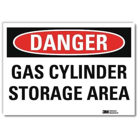 Danger Sign, 7 in H, 10 in W,Vertical Rectangle, English, U3-1528-RD_10X7