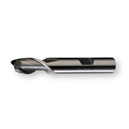 2-Flute Cobalt 8% Square Single-End CenterCut Finisher CTD HGC-2 Bright 3/16x3/8x7/16x2-3/8