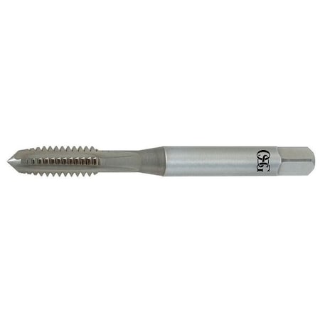 Straight Flute Hand Tap, #10-32, Plug, 4 Flutes, UNF