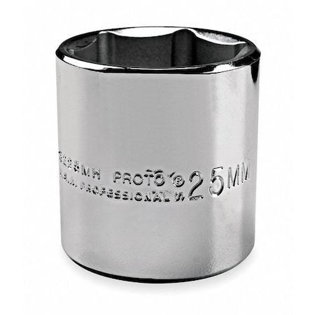 3/8 in Drive, 15/16" Hex SAE, Socket, 6 Points,  Steel, Chrome, 15/16 in