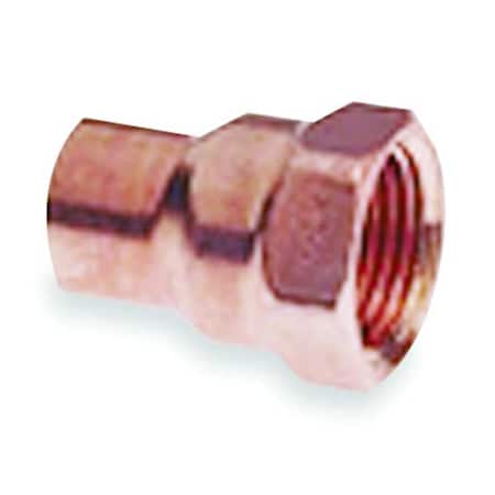 1/2" NOM C x 1/4" FNPT Copper Reducing Adapter