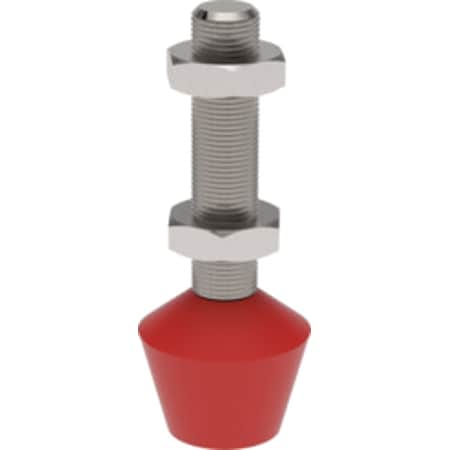 Neoprene Spindle, FlatTip, 750lb., M10