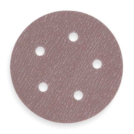 PSA Disc Roll,5 Hole,5in,P400G,AlO
