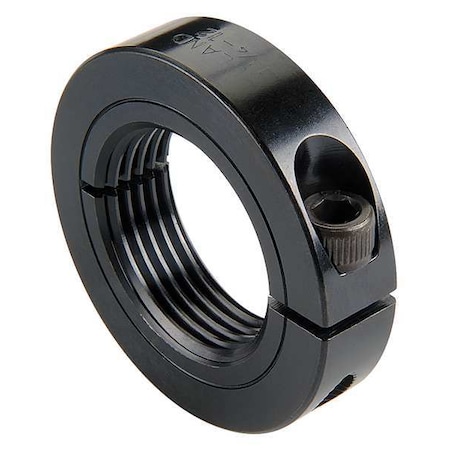 Shaft Collar,Clamp,1Pc,M6 x 1,Steel